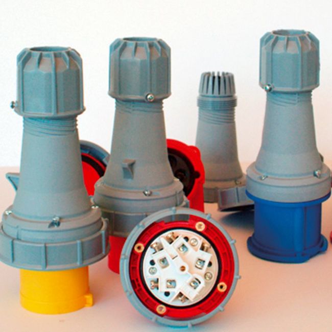 Colour codes for IEC309 Pin & Sleeve Connectors